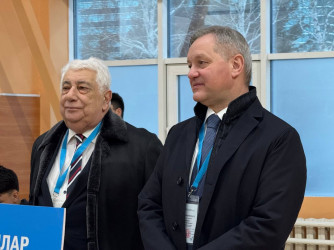 Открытие участков на референдуме в Республике Казахстан