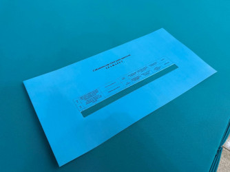 Открытие участков на референдуме в Республике Казахстан