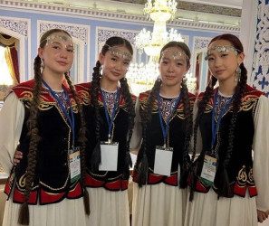 Выступление делегации Кыргызстана на форуме 
