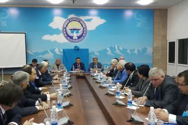 Встреча с представителями Социал-демократической партии Кыргызстана