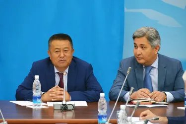 Встреча с представителями Социал-демократической партии Кыргызстана