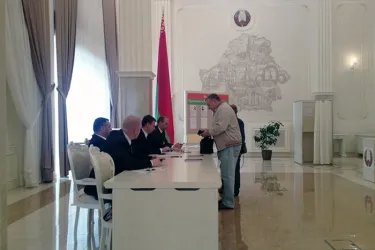Избирательный участок в Баку
