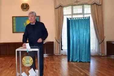 Зарубежный избирательный участок в Бишкеке