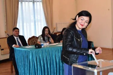 Зарубежный избирательный участок в Бишкеке