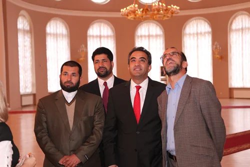 Делегация Национальной Ассамблеи Исламской Республики Афганистан восхитилась интерьерами Таврического дворца