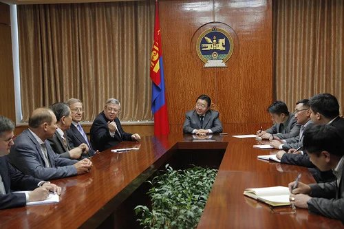 Президент Монголии принял в своей резиденции в г. Улан-Батор группу наблюдателей от Межпарламентской Ассамблеи СНГ