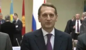 Сергей Нарышкин о заседании Совета ПА ОДКБ