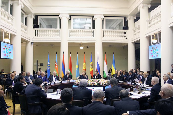 Заседание Совета МПА СНГ