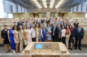 Состоялось первое заседание Молодежного парламента при Национальном собрании Беларуси