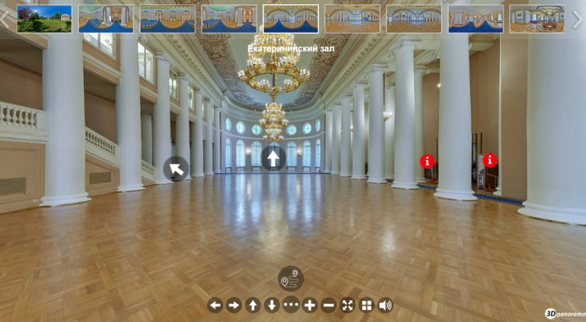 На сайте МПА СНГ появился 3d-тур по Таврическому дворцу