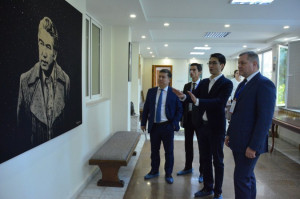 IPA CIS International Observers Visited House-Museum of Chingiz Aitmatov in Bishkek