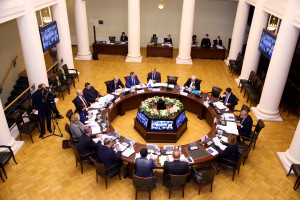 Заседание Постоянной комиссии МПА СНГ по правовым вопросам состоялось в Таврическом дворце