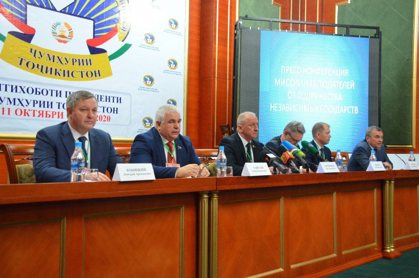 CIS Observer Mission Assessed Tajikistan Presidential Elections