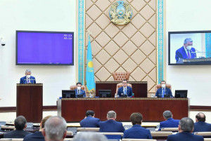 Казахстанские сенаторы  приняли законы об охране госграницы, миграции и судоходстве