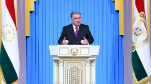 Эмомали Рахмон выступил с посланием к парламенту Республики Таджикистан