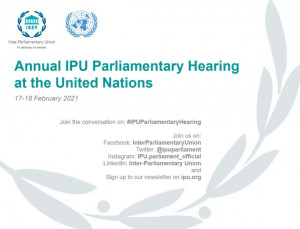 Представители МПА СНГ участвуют в парламентских слушаниях,  Организованных МПС и Контртеррористическим управлением ООН