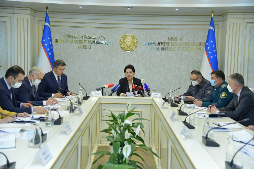 Танзила Нарбаева провела заседание Национальной комиссии по противодействию торговле людьми и принудительному труду