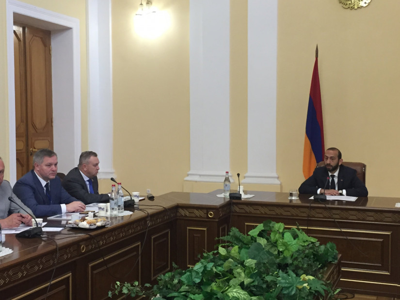 Наблюдатели от МПА СНГ встретились с руководством Национального Собрания Республики Армения