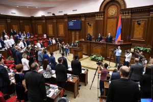 Newly Elected Parliament of Republic of Armenia Held First Sitting