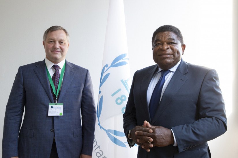 Dmitriy Kobitskiy Discussed Cooperation Issues with Martin Chungong