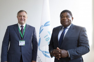 Dmitriy Kobitskiy Discussed Cooperation Issues with Martin Chungong