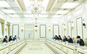 Сагиба Гафарова встретилась с делегацией Парламента Республики Казахстан