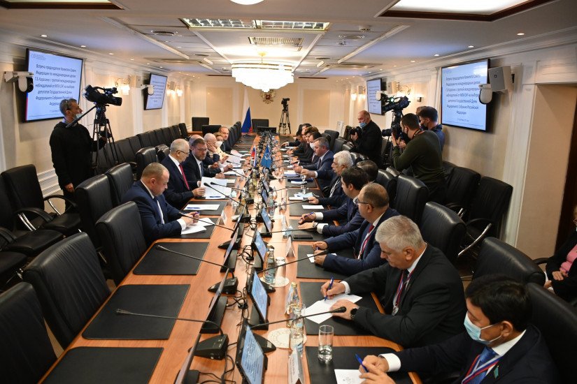 International Observers Held a Meeting in Upper Chamber of Russian Parliament