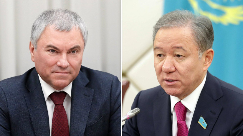 Вячеслав Володин и Нурлан Нигматулин обсудили развитие межпарламентских отношений