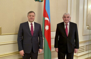 Встреча с руководством Центральной избирательной комиссии Азербайджанской Республики