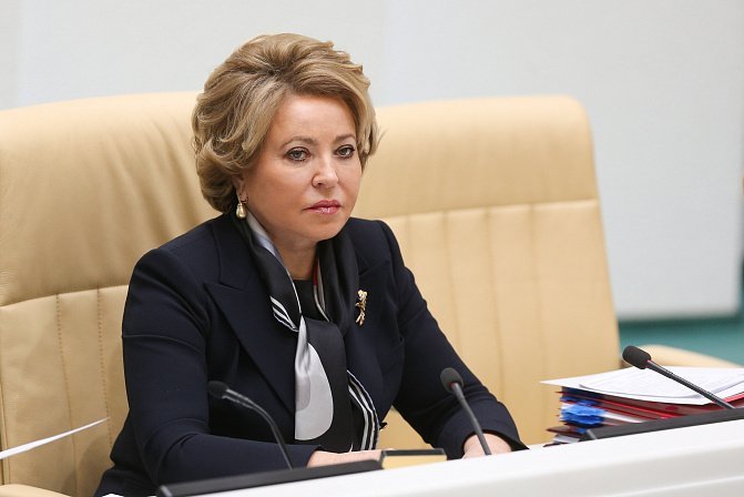 Valentina Matvienko: We Grieve Together With Brotherly People of Republic of Kazakhstan