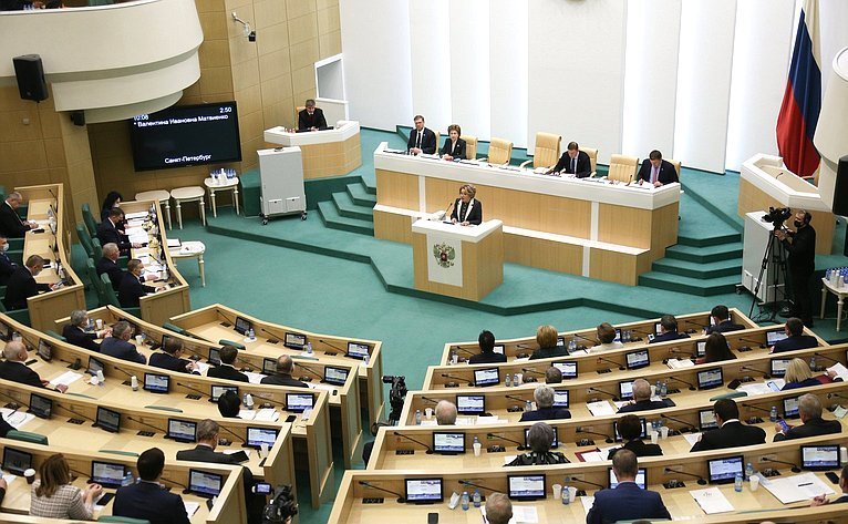 Valentina Matvienko: Russian Senators Will Continue to Strengthen Inter-Parliamentary Cooperation in Spring Session