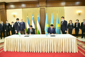 Законодатели Казахстана и Узбекистана создали Совет межпарламентского сотрудничества