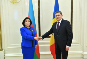 Сагиба Гафарова и Игорь Гросу обсудили вопросы межпарламентского сотрудничества Азербайджана и Молдовы