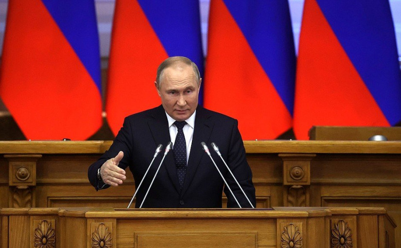 Владимир Путин провел в Таврическом дворце встречу с членами Совета законодателей России