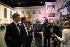 Молодые политики стран СНГ посетили музей «Ленрезерв» в Санкт-Петербурге