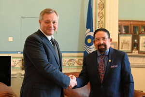 IPA CIS Council Secretary General met with President of Central American Parliament