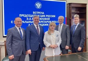 Leadership of IPA CIS Council Secretariat Met with CEC of Russia