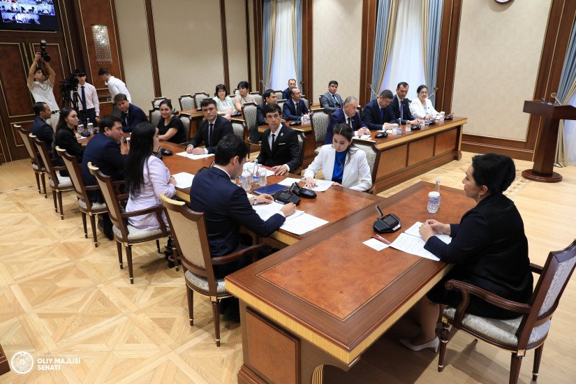 Senate of Uzbekistan Discussed Long-Term Plans of Youth Parliament