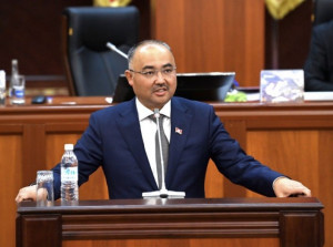 Нурланбек Шакиев избран Председателем Жогорку Кенеша Кыргызской Республики 