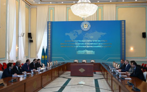 Dilrabo Mansuri and Dmitriy Kobitskiy Met with Leadership of Ministry of Foreign Affairs of Republic of Kazakhstan