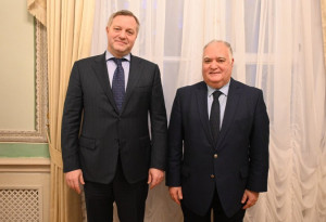 Dmitriy Kobitskiy Met with Head of UNHCR Office in Russia Karim Atassi