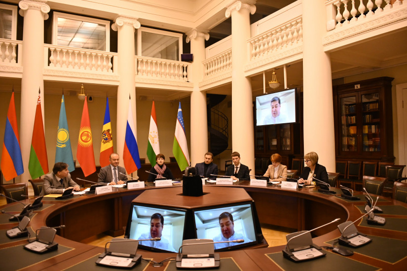 В Таврическом дворце обсудили итоги работы Бишкекского филиала МИМРД МПА СНГ в 2022 году