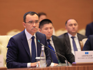 Маулен Ашимбаев переизбран Председателем Сената Парламента Республики Казахстан