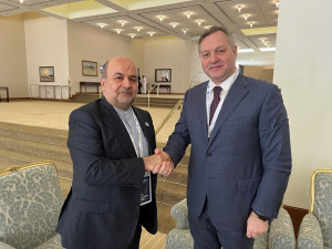 Дмитрий Кобицкий встретился с генеральным секретарем Азиатской парламентской ассамблеи Мохаммадом Резой Маджиди