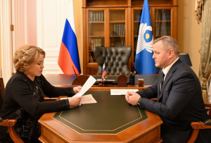 Valentina Matvienko and Dmitriy Kobitskiy Discussed IPA CIS Work Plans for 2023