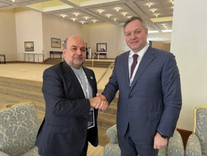 Dmitriy Kobitskiy Met with Secretary General of Asian Parliamentary Assembly Mohammad Reza Majidi