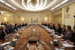 Speaker of Milli Majlis of Azerbaijan Republic Met with Russian Parliament Leadership in Moscow