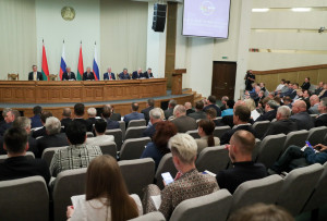 Реализацию совместных проектов Союзного государства рассмотрели парламентарии в Витебске