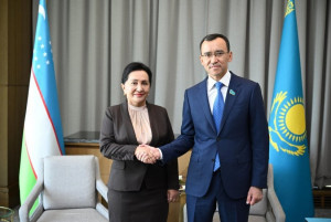 Maulen Ashimbayev and Tanzila Narbayeva Discussed Strengthening Kazakhstan-Uzbekistan Cooperation