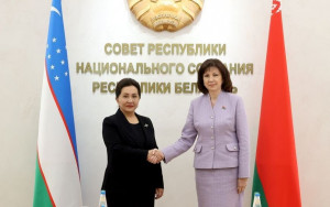 Перспективы межпарламентского сотрудничества рассмотрели Наталья Кочанова и Танзила Нарбаева